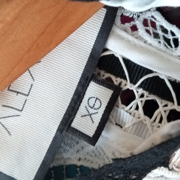 Alexis Black and White Jumpsuit - Picture 7 of 12